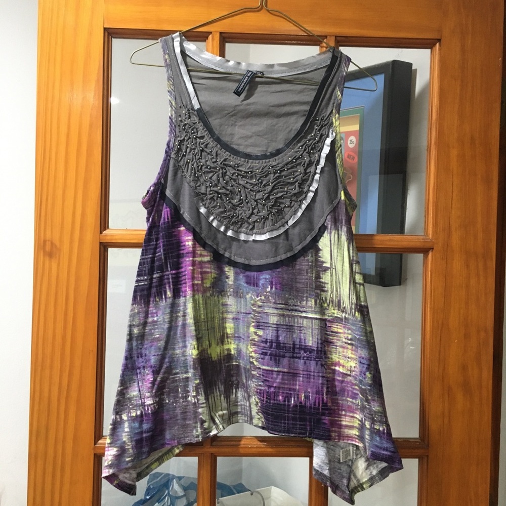 Anthropologie high/low tank top